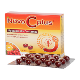 Novo C Plus liposzómás kapszula csipkebogyóval 30x