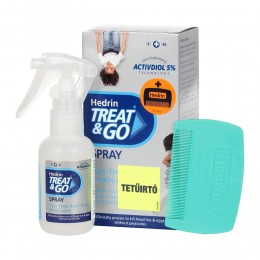 Hedrin Treat and Go tetűirtó spray 60ml