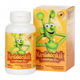 Walmark Marslakócskák Imunactiv narancs ízű 100x