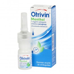 Otrivin Menthol 1 mg/ml adagoló oldatos orrspray 10ml