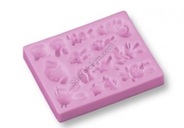 Nyuszik és apró állatok szilikon fondant formázó