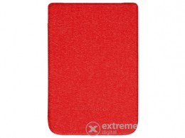 POCKETBOOK Touch Lux 4/Lux 2 ebook olvasó tok, piros