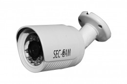 SEC-CAM SCI-TMP201F/A AUDIO MERCURIUS, valódi 2MP (FULL HD 1080p), kültéri/beltéri, mikrofon (audió hang) bemenet, IP, éjjel látó IR LED-es, színes biztonsági megfigyelő csőkamera - 2 megapixel