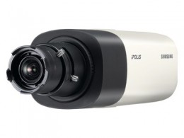 Samsung SNB7004 IPOLIS nagydinamikájú mechanikus Day&amp;Night 3 megapixeles HD IP box kamera, 1/3-os 3Mega pixel Progressive Scan CMOS chip, WiseNet III DSP chip