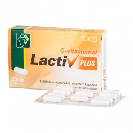 Lactiv Plusz élőflóra kapszula 20x