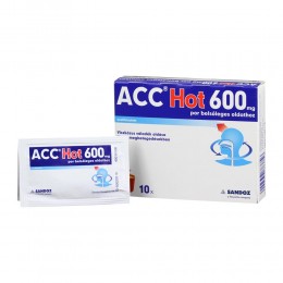 ACC Hot 600 mg por belsőleges oldathoz 10x