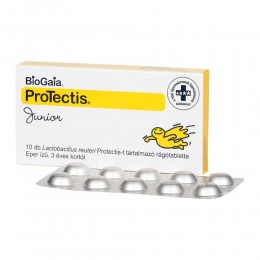 BioGaia Protectis Junior rágótabletta eper ízű 10x