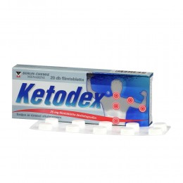 Ketodex 25 mg filmtabletta 20x