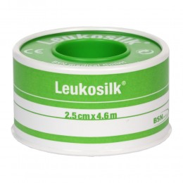 Leukosilk ragtapasz 4,6m x 2,5 cm 1x