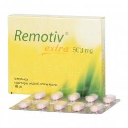 Remotiv extra 500 mg filmtabletta 10x