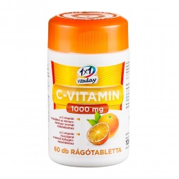 1x1 Vitaday C-vitamin1000 mg rágótabletta narancs 60x