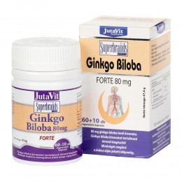 JutaVit Ginkgo Biloba Forte 80 mg tabletta 70x
