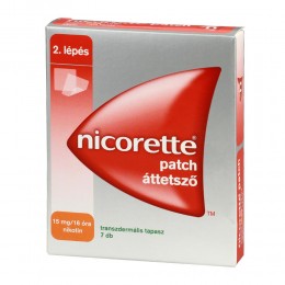 Nicorette patch áttetsző 15 mg/16 óra transzdermális tapasz 7x
