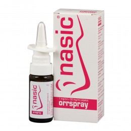 Nasic 1mg/ml+50mg/ml oldatos orrspray felnőtteknek 10ml