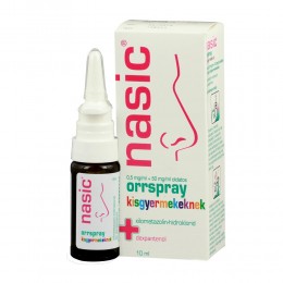 Nasic 0,5 mg/ml+50 mg/ml oldatos orrspray kisgyermekeknek 10ml