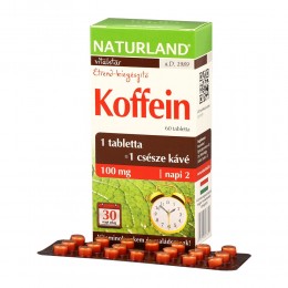 Naturland Koffein tabletta 60x