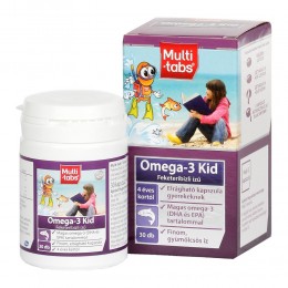 Multi-tabs Kid Omega-3 halolaj kapszula 30x