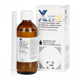 Xyzal 0,5 mg/ml belsőleges oldat 200ml