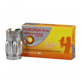 Nurofen 60 mg végbélkúp gyermekeknek 10x