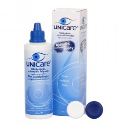 UniCare univerzális folyadék lágy lencséhez kék 240ml