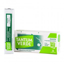 Tantum Verde menta 3mg szopogató tabletta 20x