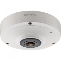 Samsung SNF7010 IPOLIS 360°-os Fisheye Day&amp;Night 3 megapixeles HD IP dome kamera, 1/2,8-os 3Megapixel Progressive Scan CMOS chip, WiseNet II DSP chip