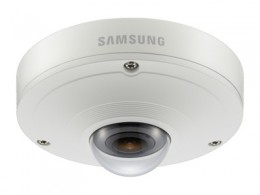 Samsung SNF8010VM IPOLIS 360°-os Fisheye Day&amp;Night 5 megapixeles HD IP dome kamera, 1/1.8-os 6Megapixel Progressive Scan CMOS chip