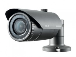 Samsung SNOL5083RP IPOLIS kültéri vandálbiztos motoros zoom-os inframegvilágítós mechanikus Day&amp;Night 1.3 megapixeles full HD IP csőkamera, 1/3-os 1.3Megapixel Progressive Scan CMOS chip