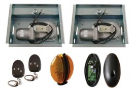 Proteco KIT-SHARK Földberejtett kapumozgató kit kétszárnyas kapukhoz