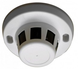 identivision IIP-S100WAC, IP beltéri, füstérzékelőbe rejtett kamera, 1MP, tűoptika f=3.7mm, WIFI-s (2.4GHz), beép. mikrofon, SD slot