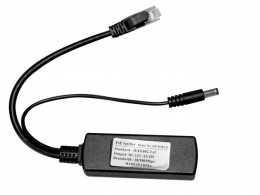 identivision IIP-POE11R, aktív POE / 12V DC splitter, tápleválasztó modul