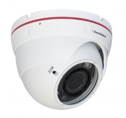 EuroVideo Full HD EVC-IP-DV806IPD2 IP kamera, Dual stream, IR 30m, F 2,8-12mm, valós D&amp;N, vandál biztos, 12 VDC