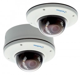 Geovision GV IP VD3400 IP vandálbiztos dome kamera, 3 MP, 20fps@2048x1536, f=3-9mm, (F/1,2)