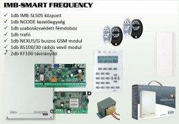 Inim IMB-SMART FREQUENCY riasztó szett IMB-SL505 KIT + fémdoboz + trafó + BS100/30 + 2db KF100