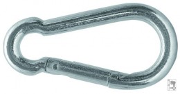 40mm rugós karabíner