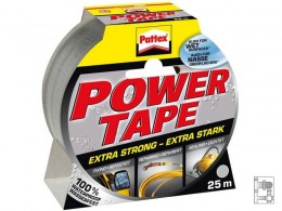 PATTEX Ragasztószalag Power Tape ezüst 25M