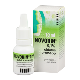 Novorin 0,1% oldatos orrcsepp 10ml
