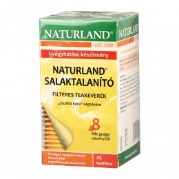 NATURLAND salaktalanító filteres tea 25x