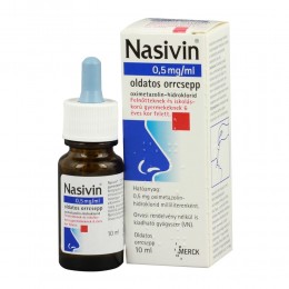 Nasivin 0,5mg/ml oldatos orrcsepp 10ml