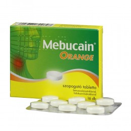 Mebucain Orange szopogató tabletta 16x