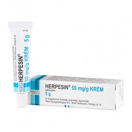 Herpesin 50 mg/g krém 5g