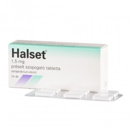 Halset 1,5 mg préselt szopogató tabletta 24x