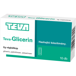 Teva-Glicerin 2 g végbélkúp 10x