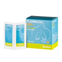 Fluimucil 200 mg granulátum 30x1g