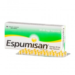 Espumisan Gyöngy 40 mg lágy kapszula 50x