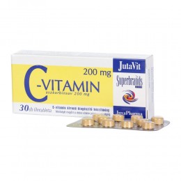 JutaVit C-vitamin 200 mg tabletta 30x