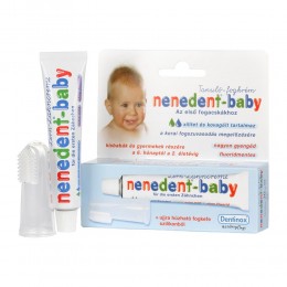 Nenedent-baby tanulószett fogkrém+fogkefe 20ml