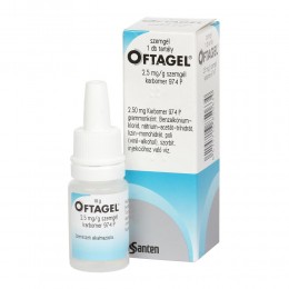 Oftagel 2,5 mg/g szemgél 10g