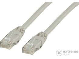Wiretek UTP CAT6 patch kábel, 3m (szürke)