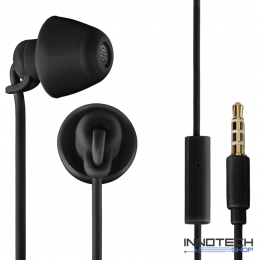 THOMSON EAR 3008 BK IN-EAR piccolino fülhallgató és mikrofon headset - fekete (132632)